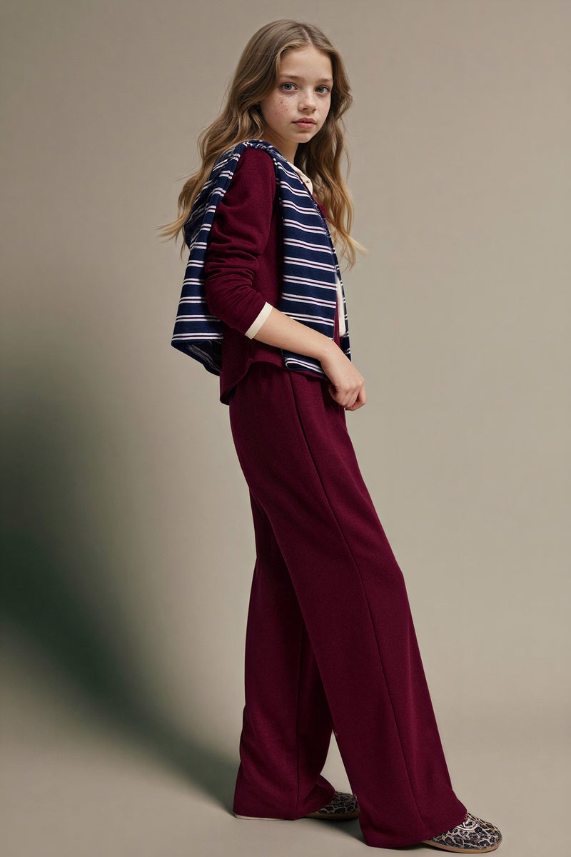 ديفاكتو سويت بانتس مودال وايد ليج بناتي - Image 3